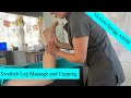 [ASMR] Swedish Leg Massage &amp; Korean Cupping with Victoria and Katie | 3 of 8