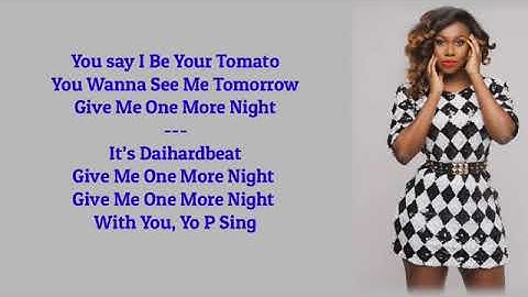 Mr.P ft Niniola - one more night (official lyrics video)