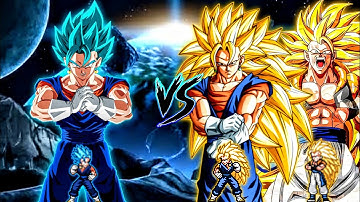 Vegito SSB DBFZ V2 OP (New) VS Gogeta SSJ3 OP & Vegito SSJ3 OP in Jump Force Mugen