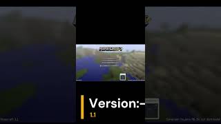 Minecraft Title Screen Evolution