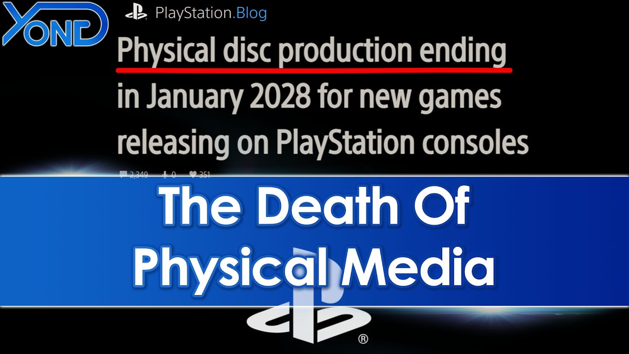 Sony Just Killed Physical Media Sony Just Killed Physical Media