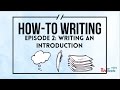 How-To Writing For Kids - Procedural Writing - Episode 2: Writing an Introduction