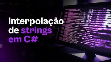 Interpolação de strings em C#