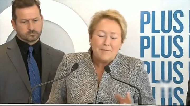 Pauline Marois speaks English like you've never he...
