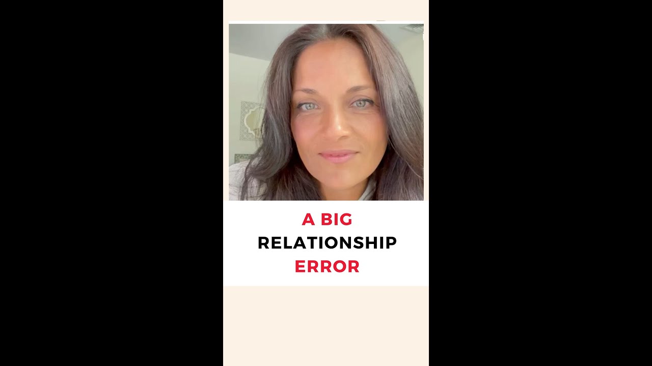 Relationship Error A Big Relationship Error - YouTube