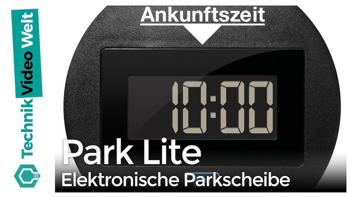 SOP Ooono Park elektr. Parkscheibe black - Technik aus über