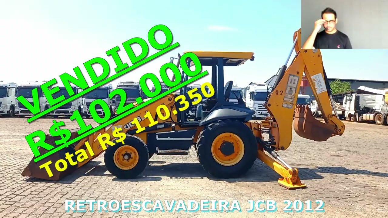 LEILÃO DE PESADOS TIPO RETRO ESCAVADEIRA TRATOR CAMINHÕES NO PREÇO NO DIA 05.12.25