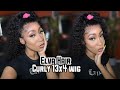 ELVA HAIR REVIEW | CURLY 13x4 LACE FRONTAL | WIG REVIEW