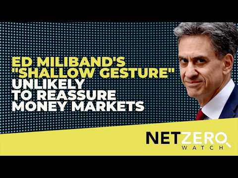 Miliband's "shallow gesture" unlikely to reassure money markets
