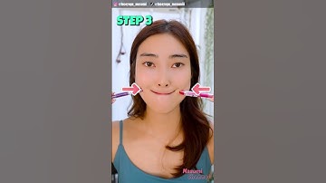 Dimple Exercise with Pen🖋 How to Get Dimples Naturally with Face Yoga