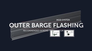 Assembly manual for Outer Barge Flashing | MOD System