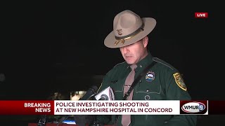 Col. Mark Hall gives update about New Hampshire Hospital shooting