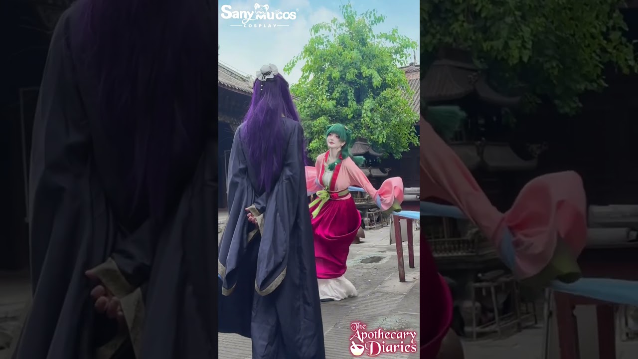 The Apothecary Diaries Maomao cosplay costume show #sanymucos #costume #theapothecarydiaries