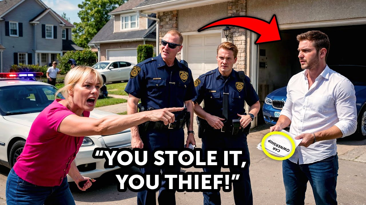 HOA Karen Called 911 as I Opened My Garage — Screamed I Stole Her New Car!