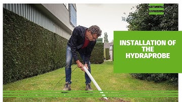 How to install the HydraProbe | Eijkelkamp Soil & Water