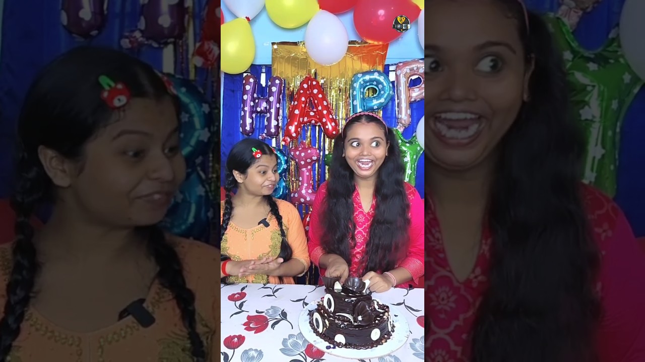 খুশির Birthday 🎉🥳। #bonggos #ytshorts #shortsfeed #tiktok #viral #comedy  #bouma #malkin #vaibon #Ma