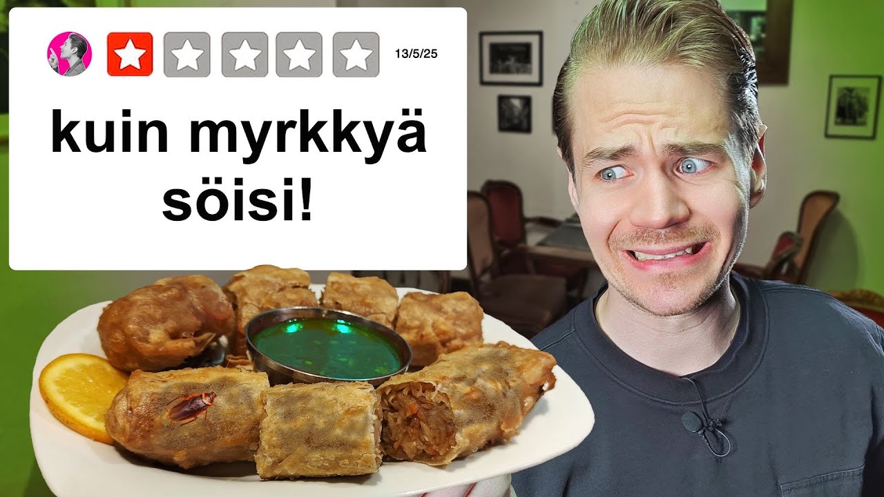 SÖIN VIRON SURKEIMMISSA RAVINTOLOISSA