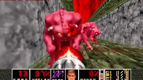 Doom II - Dimensions of time - map 26 - UV-speed in 2:00