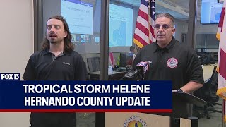 Tropical Storm Helene: Hernando County storm prep update
