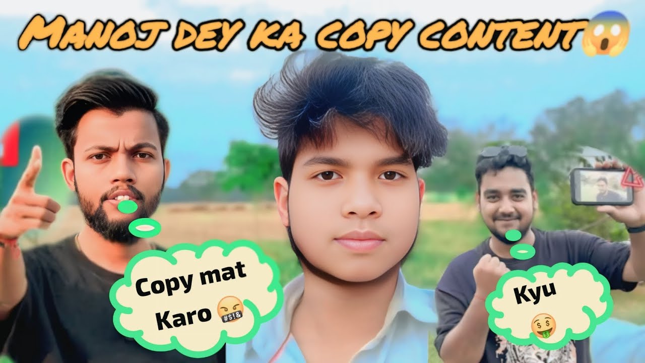 Manoj dey ka copy content ankit bhai kar raha hai 😱