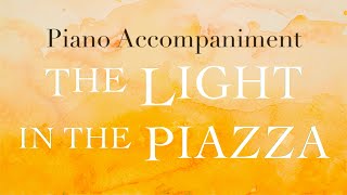 Light In The Piazza Piano Accompaniment