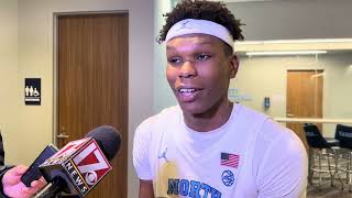 UNC Ven-Allen Lubin Post-SMU Interview | Inside Carolina Interviews