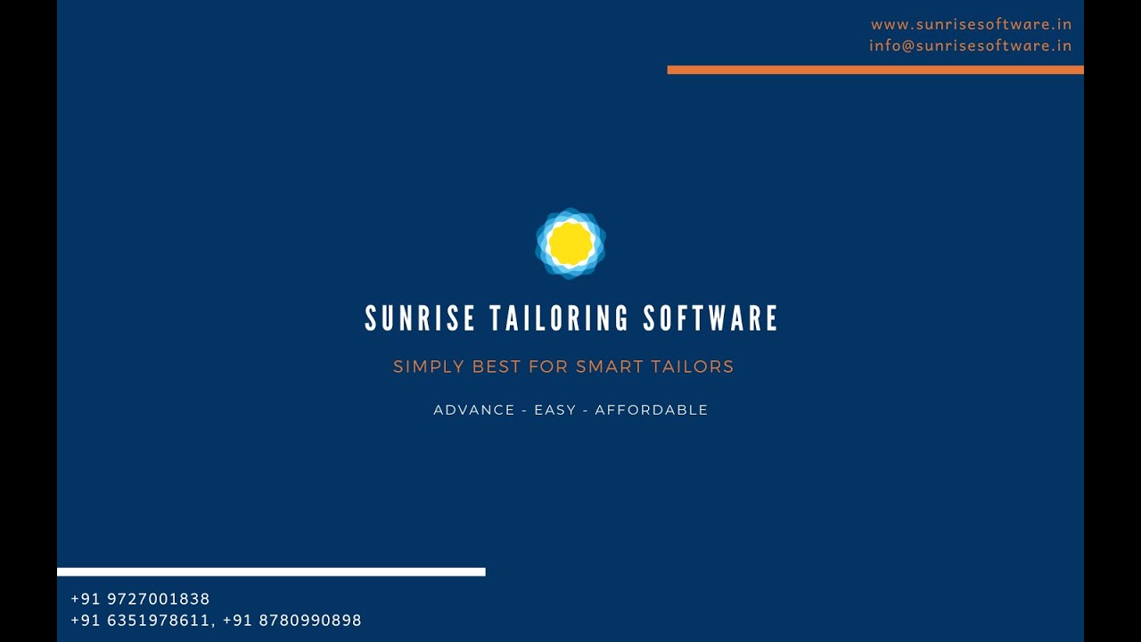 TAILORING SOFTWARE DEMO IN HINDI