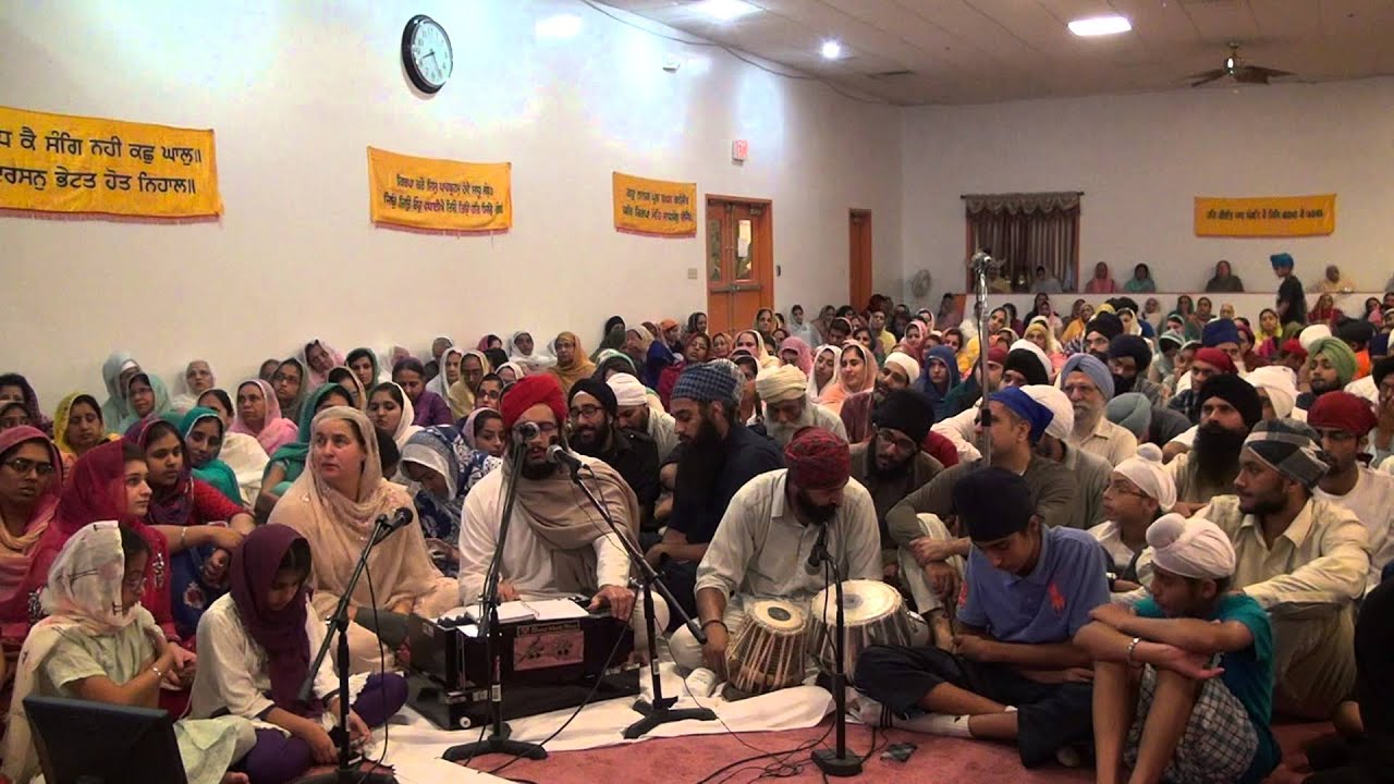 Sadh Sangat Samagam Easton PA 20 July 2013 Evening - Partap Veerji (NY)
