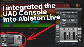 GroundControl - Universal Audio Console integrated into Ableton Live