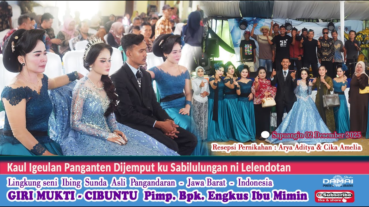 TERBARU I Kaul Igeulan Panganten dijemput ku Sabilulungan ni Lelendotan I Seni Ronggeng Girimukti