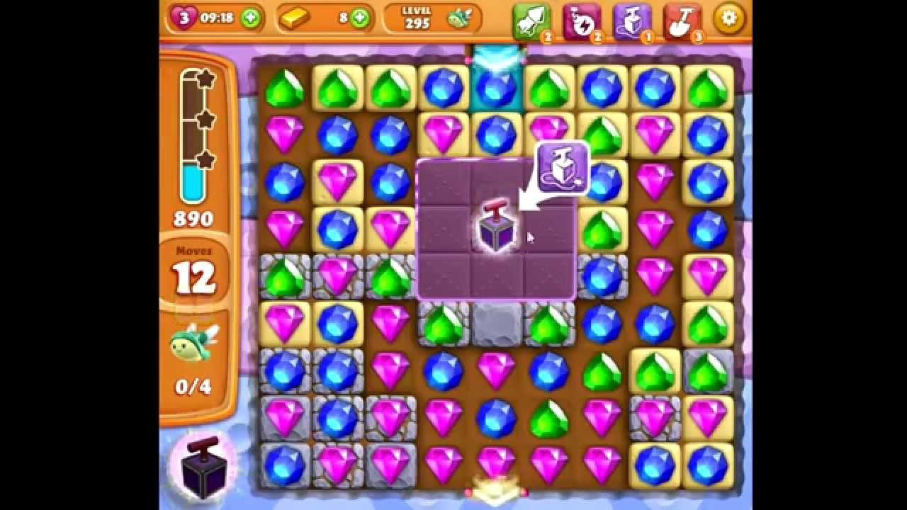 Diamond Digger Saga level 295 no boosters 😈