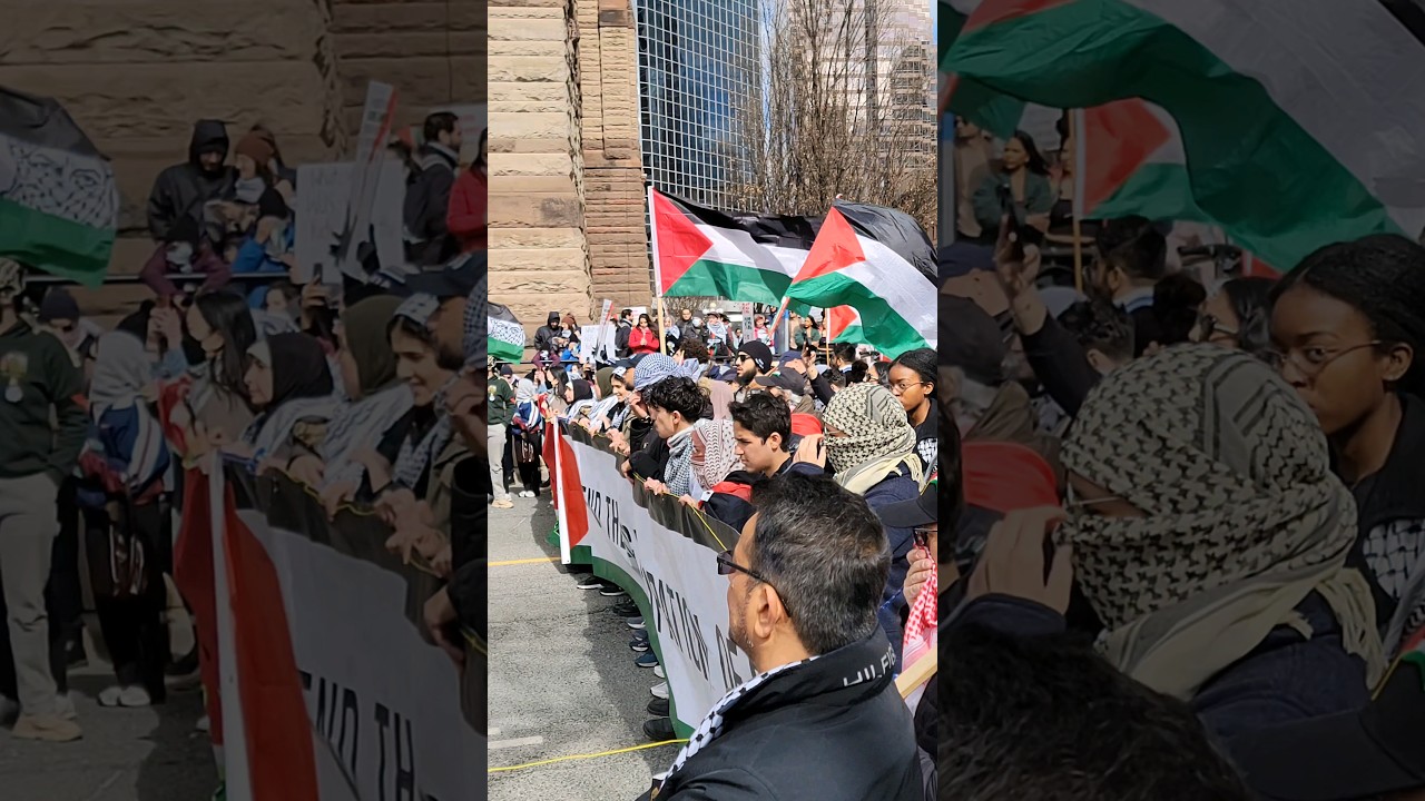 Pro Palestine 🇵🇸 Rally | Toronto | Canada | Apr 21, 2024 