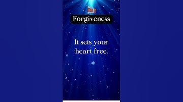 Forgiveness