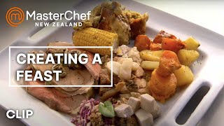 Creating A Feast Fit For A King Masterchef New Zealand Masterchef World