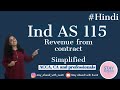 Ind as 115  ifrs 15  revenue from contract with customer   hindi indas  ca swati gupta