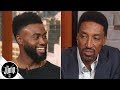 Jaylen Brown asks Scottie Pippen what it takes to win a championship | The Jump