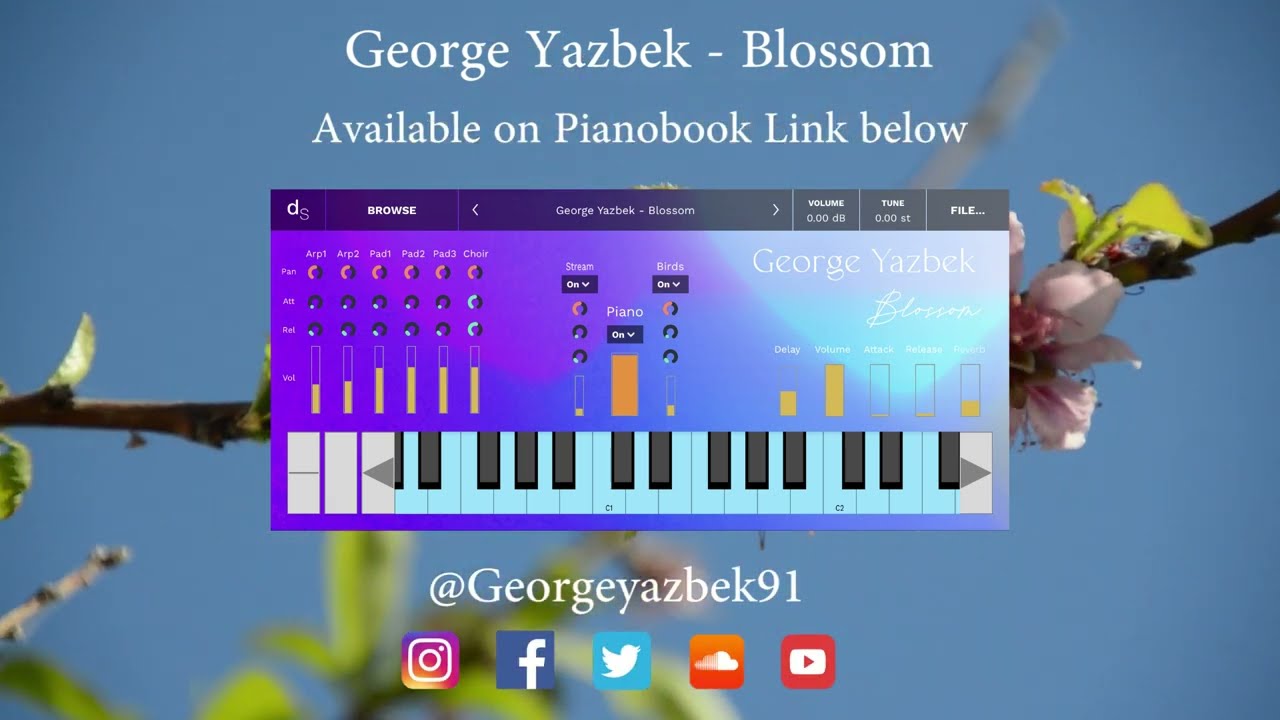 George Yazbek  - Blossom (sample library demo)