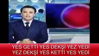 Kazak Spiker-Altyazılınewsreader From Kazakhistan With Subtitle