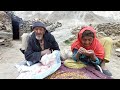 Old couple living alone on top of  mountain  pakistan gilgit baltistan  part 2