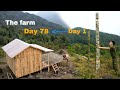 Le processus de 78 jours de construction dun jardin de ferme dans les montagnes trai farm