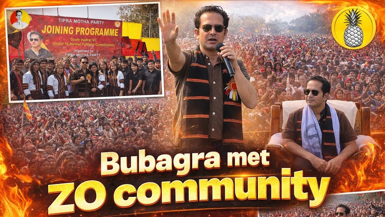 Bubagra (Highness) Met Kuki community of Tripura 