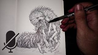 Monster Design Timelapse (no voiceover)