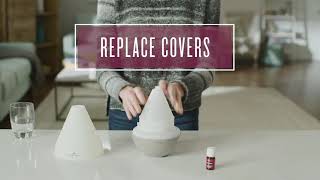 How to Use the Young Living Dewdrop Ultrasonic Diffuser