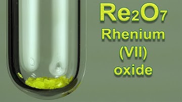 Re2O7: Rhenium heptoxide. Chemical reactions