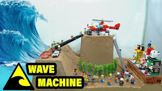 Dam Breach cause Tsunami, Bridge & Helicopter Collapse - Dam Breach Experiment