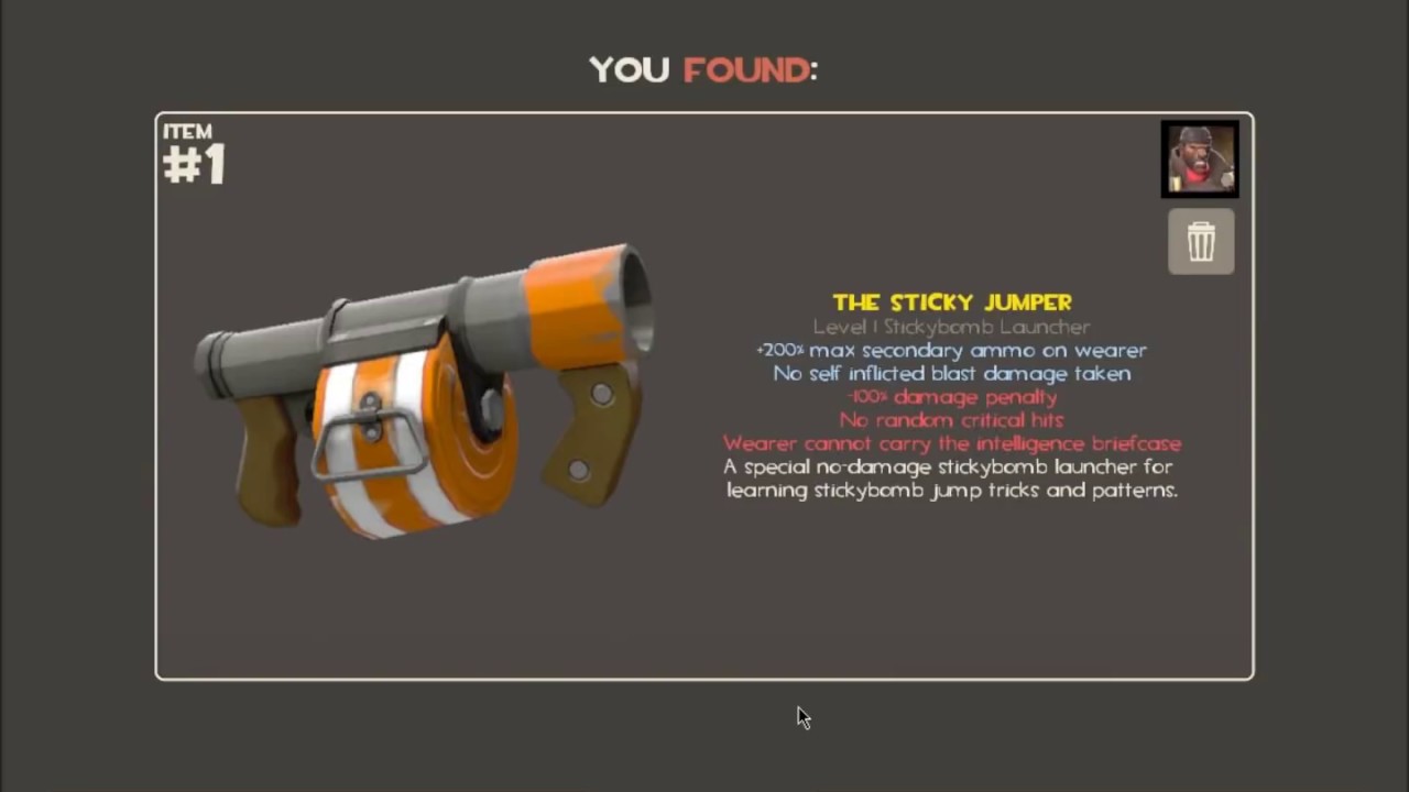 Team Fortress 2 Sticky Jumper Drop YouTube