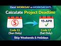 WORKDAY vs WORKDAY.INTL 🔥 Skip Weekends & Holidays | Codes 11 & 17