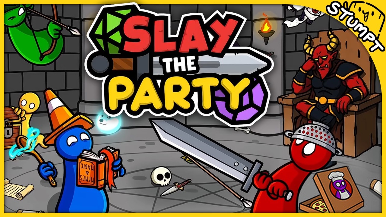 D&D Style PvP Board Game?! - Slay The Party