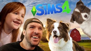 SiMS 4 FARM FAMiLY with PUPPY DOGS!! Adley & Dad move houses for a Cabin! Pets & New Neighborhood! by G for Gaming 1,246,518 views 2 months ago 23 minutes