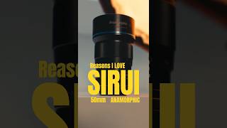 Sirui 50mm F1.8 Anamorphic 1.33x MFT - Reasons I Love it! #sirui #siruianamorphic #lumixgh5 #shorts